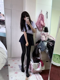 JK女生 制服自拍